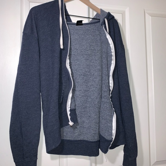 Other - Navy Blue Men’s Zip Hopdie